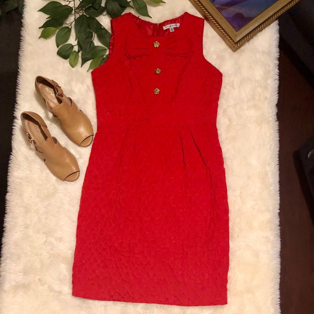 Sandra Darren Bow-Front Dress